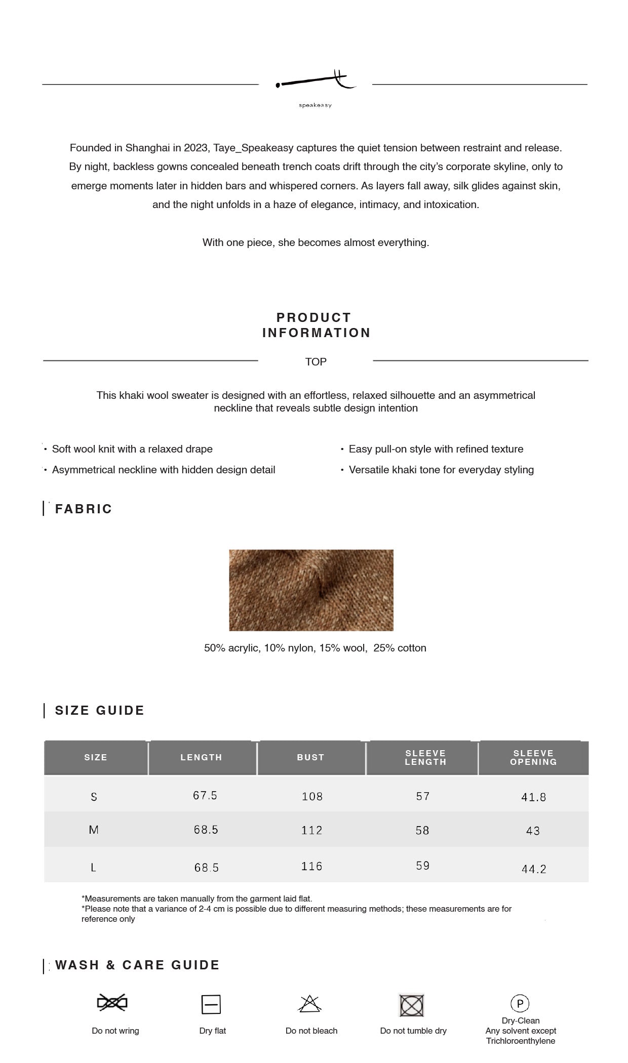 Relaxed Wool Asymmetrical Sweater & Tailored Acetate Trouser Set